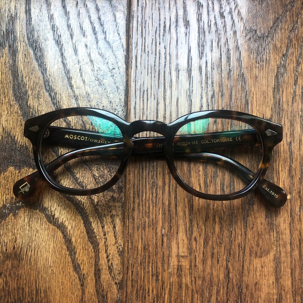 NWOT MOSCOT Lemtosh Tortoise Frame Glasses size 46
